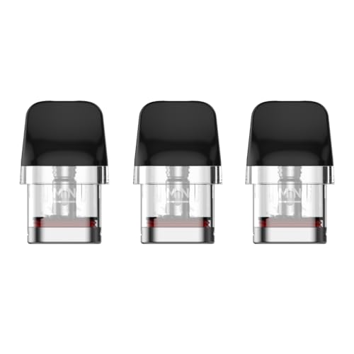 Cartucho NOVO Pod M Pod 2 ML S-mok (1,0 ohmios) Vaporizador Cigarrillo electrónico Para Kit ovo GT Box Kit Novo GT Kit Novo Pro Kit Novo 2C Kit Novo X Vape Original 3 piezas/paquete - No Nicotine