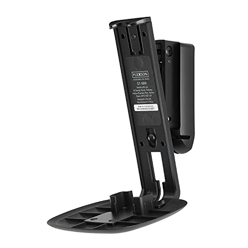 Mountson Wall Mount for Sonos One, SL & Play:1 (Single Pack, Black)