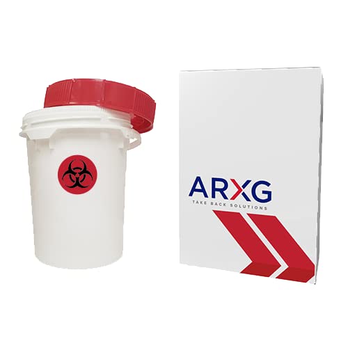 ARXG Sharps Mail Back and Destruction Kit for Safe Sharps