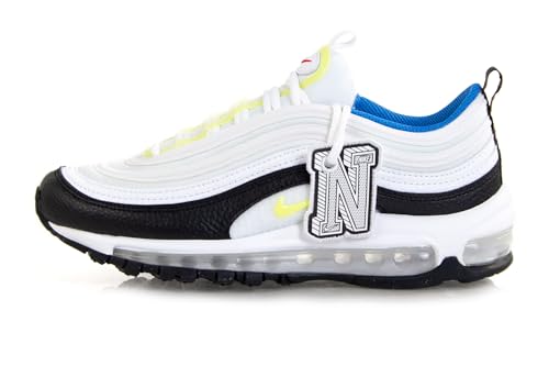 Nike Air Max 97 GS Running Trainers DQ0980 Sneakers Shoes (UK 4 US 4.5Y EU 36.5, White Lemon Twist 100)2
