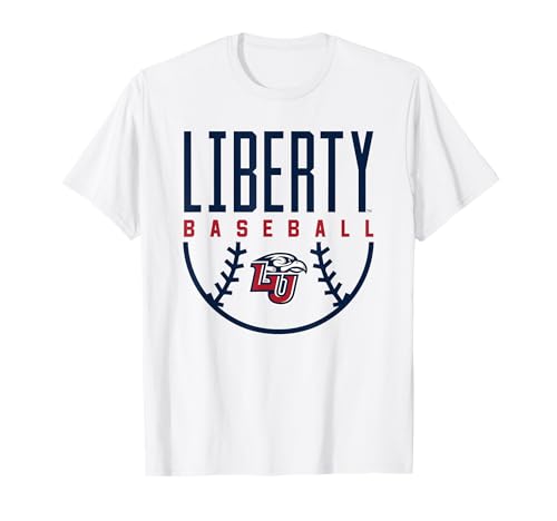Liberty University Flames Baseball Arch T-Shirt