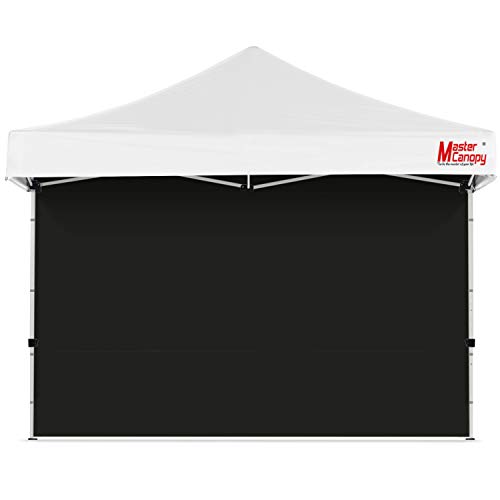 Image of MASTERCANOPY 12x12 Pop Up Canopy Sidewall Only 1-Pack Black