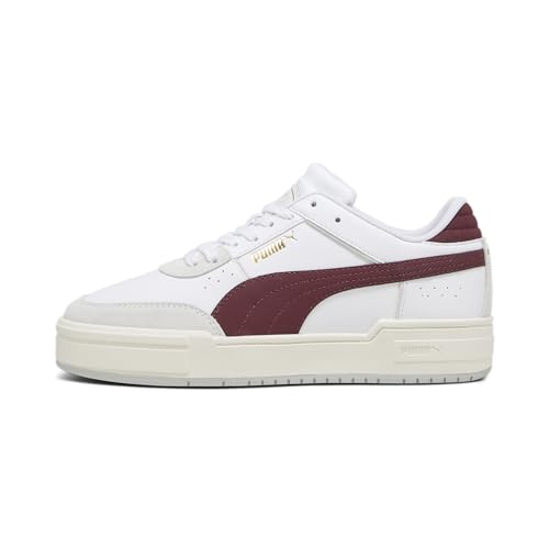 Puma Tenis unisex CA Pro Mix para adultos, Blanco-Pluma Gris-Jaspe Oscuro, 42 EU