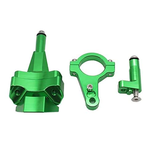 ステアリングダンパー取付ブラケットフォーククランプホルダーオートバイストリート ATV 電動スクーター Ninja400 用アルミショックアブソーバークランプ