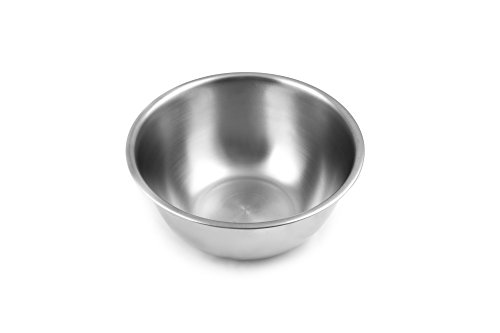 Image of Fox Run Brands 2.75-Quart Stainless Steel Mixing Bowl, 9 x 9 x 4 inches, Metallic (Pack of 4)