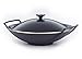 Produktbild Le Creuset Gusseisen-Wok, Rund, Ø 36 cm, Für alle Herdarten inkl. Induktion geeignet, Schwarz