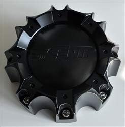 Dcenti Wheel Center Cap for DW915 with Serial Number CBDW8-1P or SJ106-14 (Matte Flat Black)