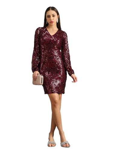 Image of Globus Women Dress (8909389009050 Maroon XL)