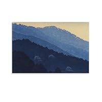 Amazon.co.jp: 画家 東山魁夷 風景画 山雲 ポスター ポスター