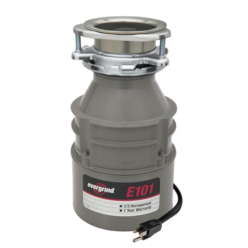 Image of Evergrind E101 1 /3 HP Garbage Disposal with Cord