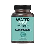 WATEREASE Dandelion Root Extract 1600mg (4:1) – Water Retention Tablets High Strength Fluid Balance Supplement – 120 Vegan Plant-Based Capsules