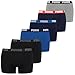 Produktbild PUMA Herren 6er Pack Basic Boxershorts Unterhose Komfort Blau/Schwarz L