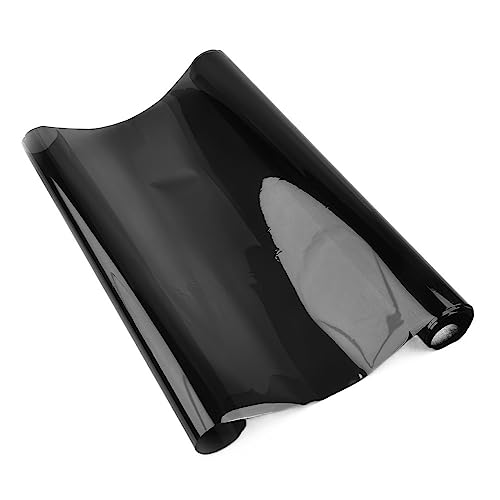 ZQINGQING Lamina Solar Coche Homologada Rollo de Vidrio Tintado for Ventana de Coche, Tinte Negro, 50x100cm, Accesorio de Calidad Duradero for automóvil Tintado De Lunas Homologado Itv