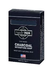 MEN Oud Wood Charcoal Detoxifying Soap Bar - 6 oz