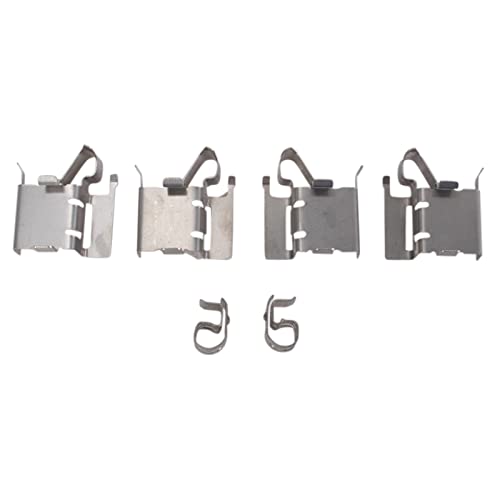 Image of TRQ Rear Brake Caliper Set Zinc Coated Brackets Hardware Compatible with 2010-2015 Lexus RX350 2012-2015 RX450h 2014-2019 Toyota Highlander 2011-2020 Sienna