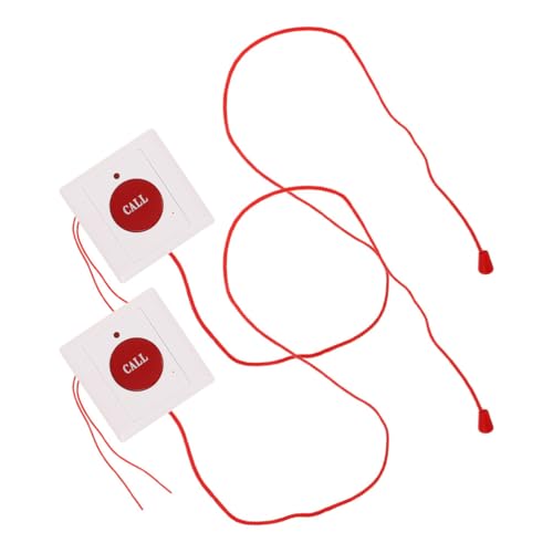 Botones de emergencia para ancianos con sistema antifalsas alarmas y aviso sonoro de zumbador