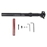 Tija de sillín para bicicleta con mecanismo de rebote ajustable diseñada para mayor comodidad durante largos paseos (30,4 mm)