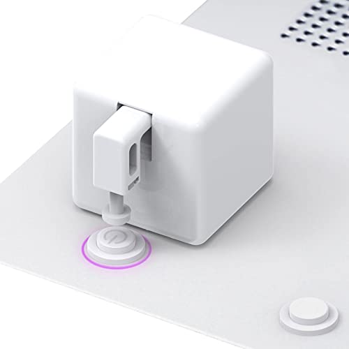 TeeTree Pulsador de botón de Interruptor | Pulsador de botón Inteligente Fingerbot,Control Remoto Finger BOT, cómodo de Usar, aplicación inalámbrica o Control de Temporizador, Adecuado para Cualquier Cover