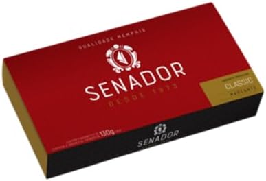 Senador Estojo Com 3 Sabonetes Classic De 130G Cada.