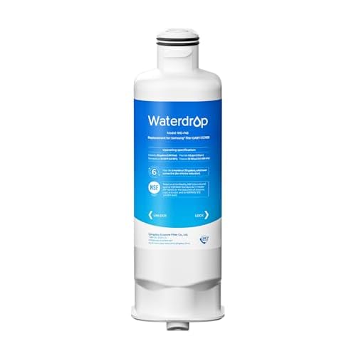 Waterdrop Da97-17376b Replacement For Samsung® Haf-Qin Refrigerator Water Filter, Haf-Qin/Exp, Rf28r7201sr, Rf28r7351sg, Wd-F45 1 Basic on Fridge.com - View 1