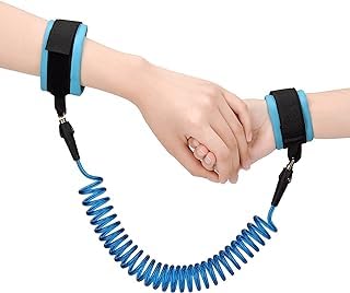 Anti-perso Del Bambino,Cintura Di Sicurezza Antismarrimento,Braccialetto Bambini Antismarrimento,Bracciale Sicurezza Bambino,Portatile Che Cammina Anti Perso Mano Cintura,1.5 M Imbracatura Bambino