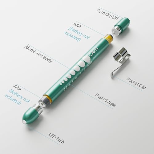 Image of CAVN Pen Light with Pupil Gauge LED Penlight for Nurses Doctors