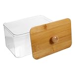FUOYLOO Laundry Sheet Holder with Lid Container for Dryer Sheets and Dryer Balls Moisture Resistant Storage Organizer for Laundry Room