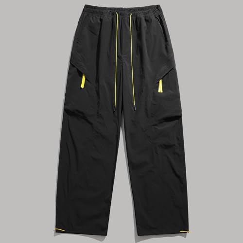 Pantalon décontracté multifonction confortable avec ceinture élastique