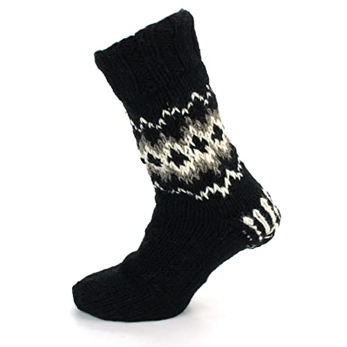Chaussettes d'hiver en laine contre les pieds froids taille unique