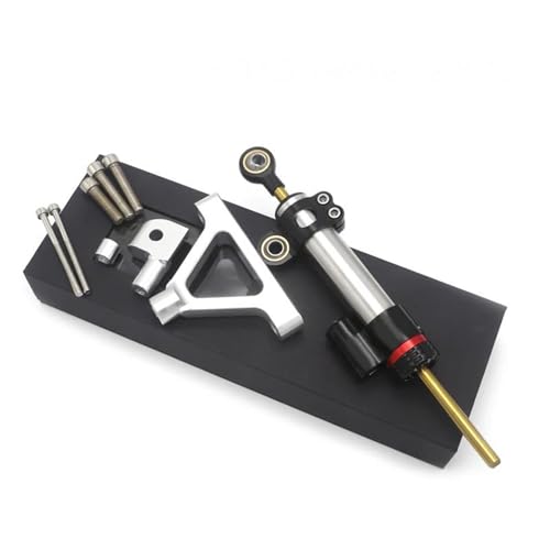 Support d'amortisseur de direction ZX6R 07-08 en aluminium CNC taillé masse