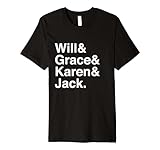 Will & Grace Names Premium T-Shirt Premium T-Shirt