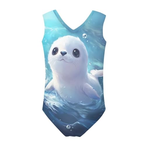 Image of Girls Swimsuit 1 Piece Beach Sport Bathing Suits, Kids Swimwear