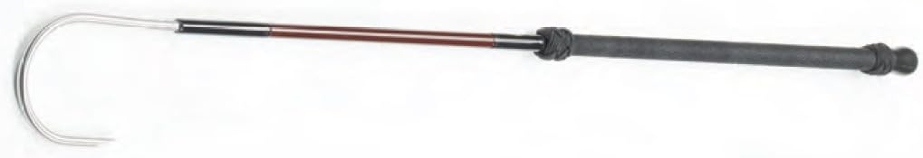 Aftco GAFF44BRWN Fiberglass Gaff --Handle 4-foot/4-inch Hook