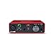 Focusrite Scarlett Solo 3rd Gen USB Audio Interface Bundle with AT2035 Microphone, Knox Studio Stand, Pop Filter and XLR Cable (5 Items)