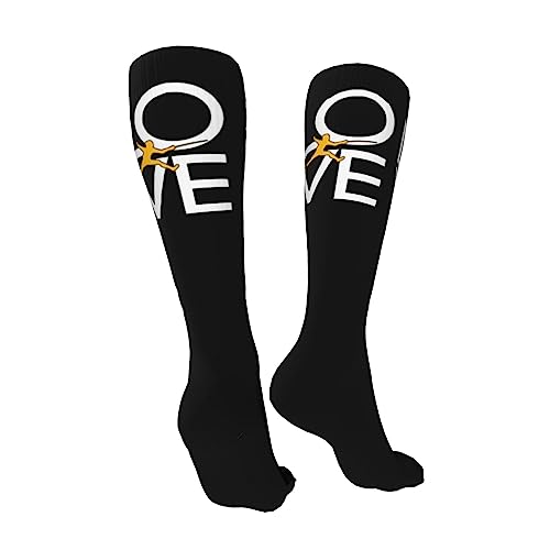 Fencing Knee High Socks For Women Long Tube Socks Athletic Compression Socks Unisex High Socks Girls2