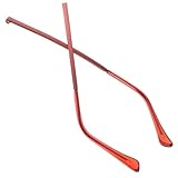 Branches de lunettes de rechange : design profilé, réduction de la pression sur l'oreille, confort optimal, branches de rechange universelles