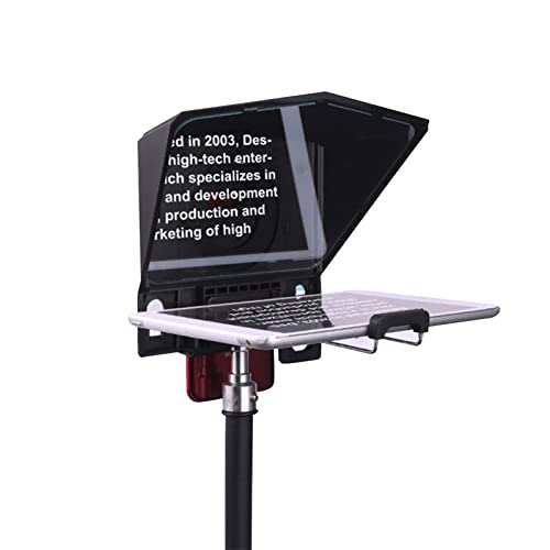 Teleprompter Telefone e Gravação DSLR Mini Teleprompter para Pad Tablet Smartphone portátil Câmera P