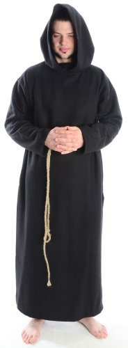 HEMAD Abito da monaci medievali con Maniche dritte...