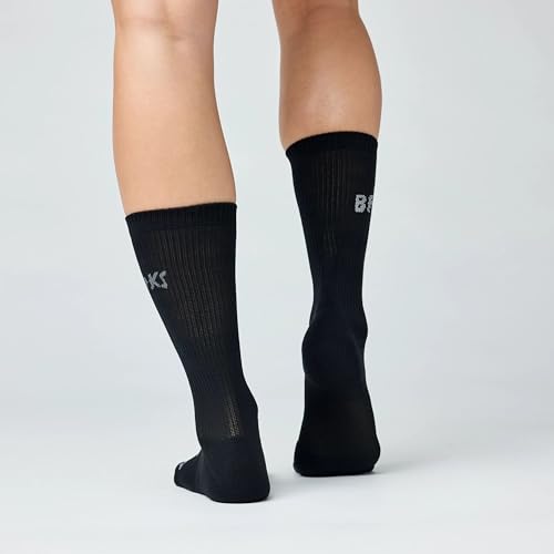 Image of Brooks Run-In Crew Sock 3-Pack, Crew Length, Arch Support, Running Socks