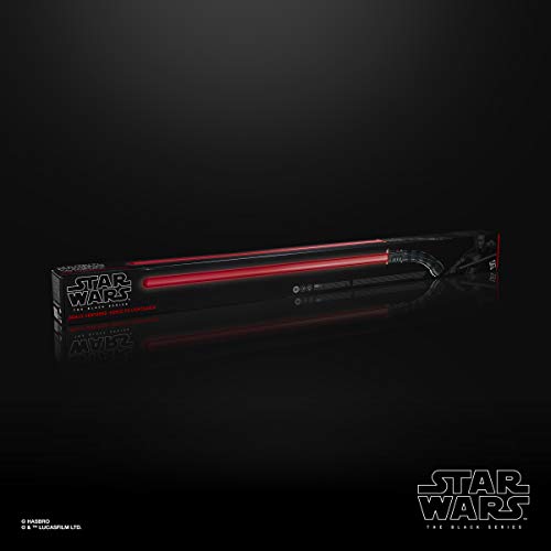 Star Wars The Black Series Asajj Ventress Force FX Lichtschwert mit LEDs und Soundeffekten, Rollenspiel-Artikel zum… – Bild 6