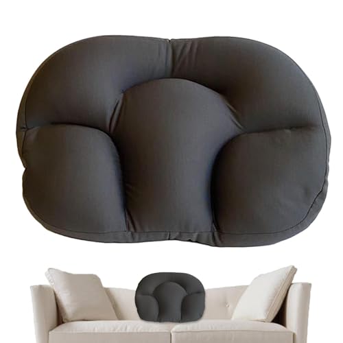 Almohada de sueño profundo - Almohada de cama ortopédica de espuma viscoelástica | Almohada ergonómica de apoyo para el cuello, cojín de sueño con forma de huevo, contorno corporal, masaje