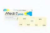 medi-7 medikamenten dosierer weiß  MEDI 7 Uno Medikamenten Dosierer f.7 Tage, 1 St