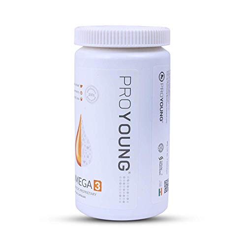 Proyoung omega-3 100% flax seed oil (1000mg * 60 capsules) - Image 2