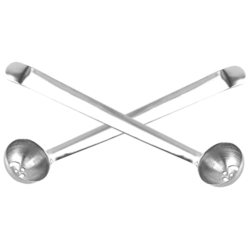 CRILSTYLEO 2-teiliges Oliven- und Kirschlöffel Set