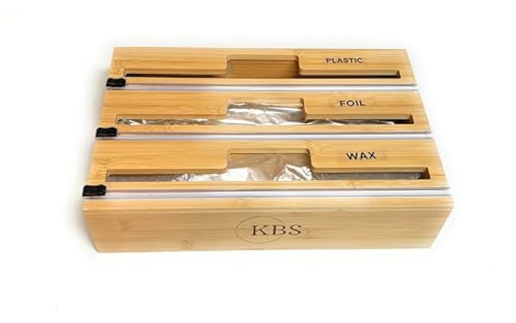 KBS Essentials 3 in 1 Bamboo Kitchen Organizer