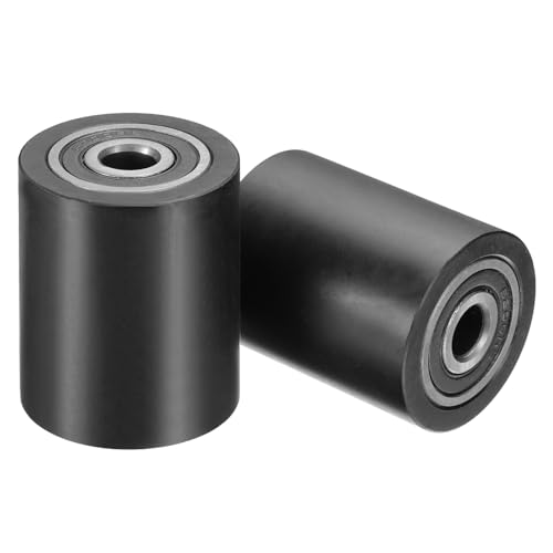 Ruedas de rodillo POM con rodamientos integrados para deslizamiento suave