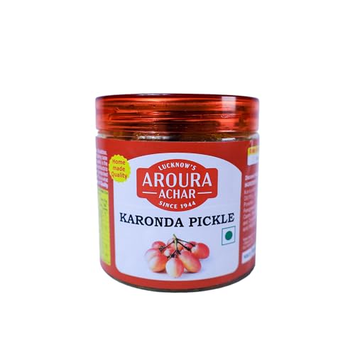 Image of Aroura Achar Since 1944 LUCKNOW'S Karonda Pickle 400g for Home Use Home Made With Love No Artificial Colors