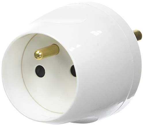 Adaptador para 1 clavija Legrand para conectar aparatos de dieciséis amperios en tomas de veinte 3