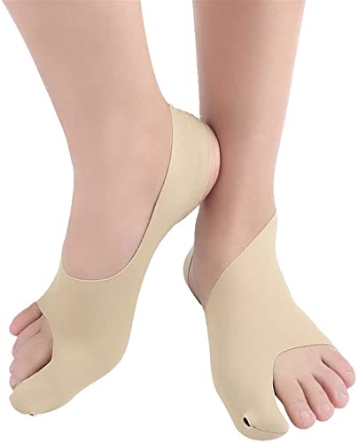 MUSUMI 1 par de separadores de Dedos del pie, Corrector ortopédico para juanetes, Hallux Valgus, Calcetines para pedicura, enderezador de juanetes para pies, ajustador, Almohadillas para Yoga