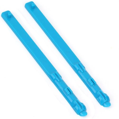 Stick and Poke Kit, 2 Pcs Hand Poke Stick Pen Needle Holder Stick Art Reusable Hand Poke Pen Holder for Beginners (Blue)